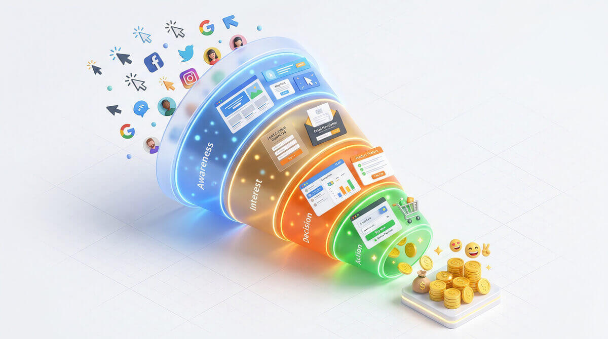 Sales Funnels That Turn Clicks Into Customers